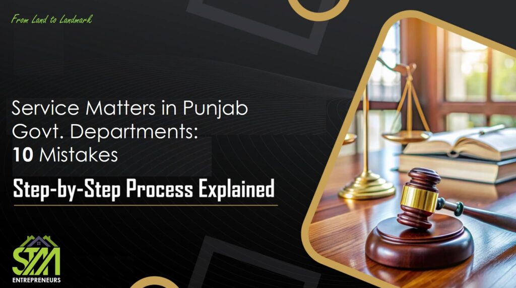 Service Matters in Punjab Govt Departments: 10 Mistakes